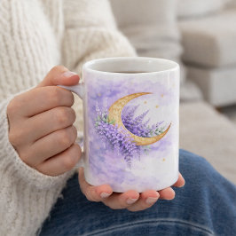 Moon & Lavender Mother's Day Mug Gift for Mom Kaffemugg