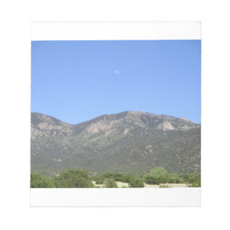 Moon Over Sandia Mountains Anteckningsblock