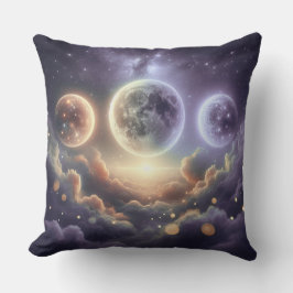 Moon Phases Over Clouds Kudde