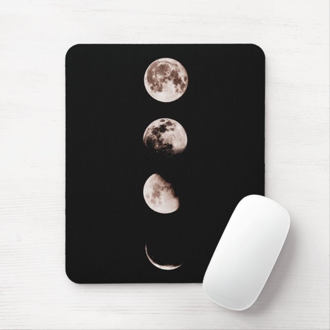 Moon Phases Wall Art – Celestial Home Decor Musmatta (Med mus)