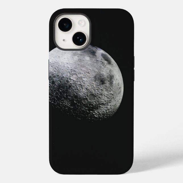 Moon Print Cell Phone Case (Baksida)