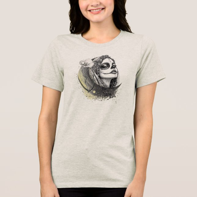 Moon Reverie – Soul in Shadows T Shirt (Framsida)