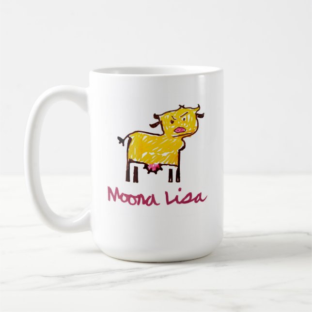 Moona Lisa ko mugg (Vänster)