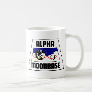 Moonbase alfabetisk kaffemugg