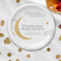 Moonbeams och baby drömmar babydusch