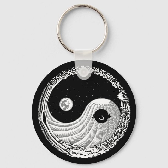 Moonbird Yang Nyckelring (Framsida)