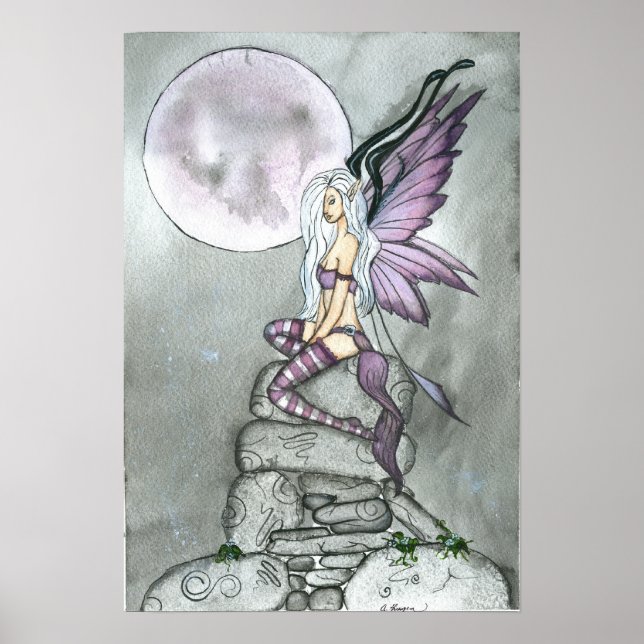 Moonblomma Poster (Framsidan)