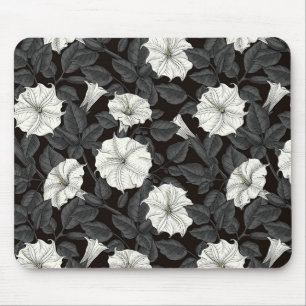 Moonblommor Mouse Pad Musmatta