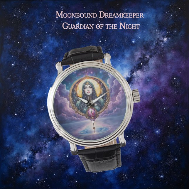 Moonbound Dreamkeeper – Guardian of the Night.   Armbandsur (Skapare uppladdad)