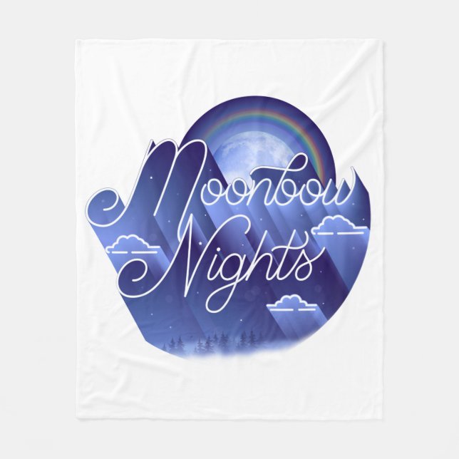 Moonbow Nights Fleece Blanket (medium) (Framsidan)