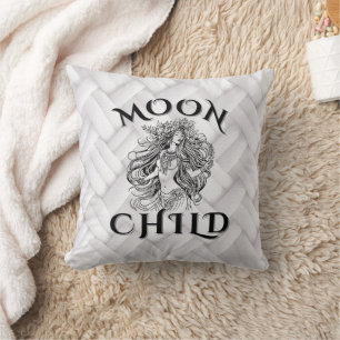 MoonChild Blommigt Krona Divine Feminine Kudde