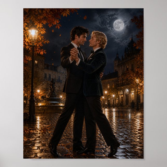Moondance | HBTQ-konstprojekt Poster (Framsidan)