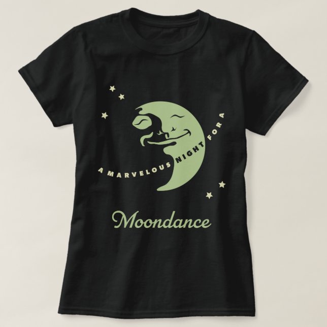 Moondance T Shirt (Design framsida)