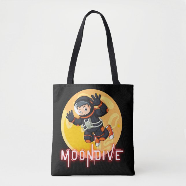 MOONDIVE - RYMD-ASTRONAUT TYGKASSE (Framsida)