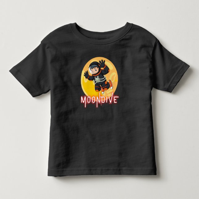MOONDIVE-SPACE ASTRONAUT T SHIRT (Framsida)