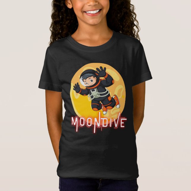 MOONDIVE-SPACE ASTRONAUT T SHIRT (Framsida)