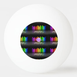 MoonDreams Music Equalizer 3-Star Ping Pong Boll