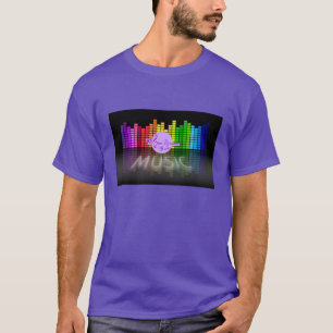 MoonDreams Music Equalizer Manar Lila T-Shirt