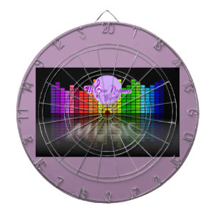 MoonDreams Music Equalizer Metall Cage Dartboard Darttavla