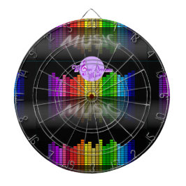 MoonDreams Music Equalizer Metall Cage Dartboard Piltavla