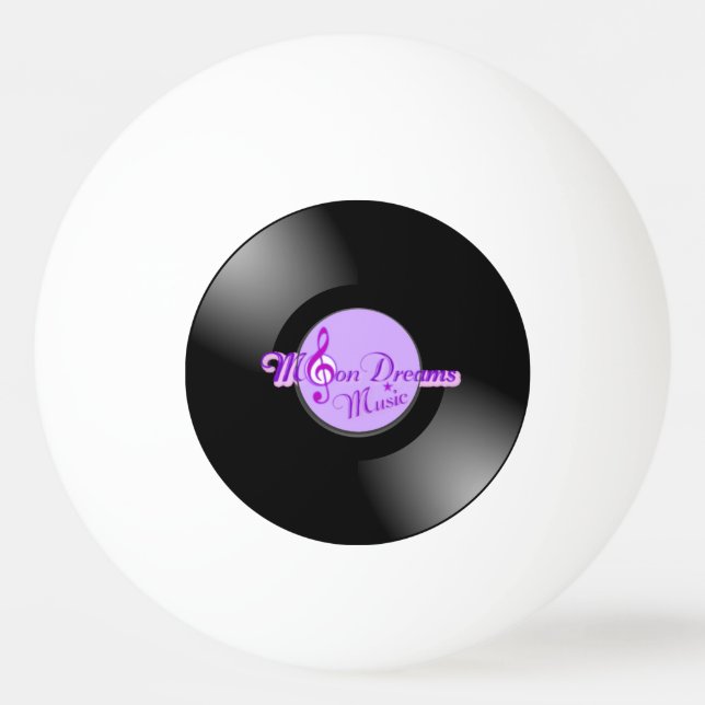 MoonDreams Music Record Ping Pong Boll (Framsidan)