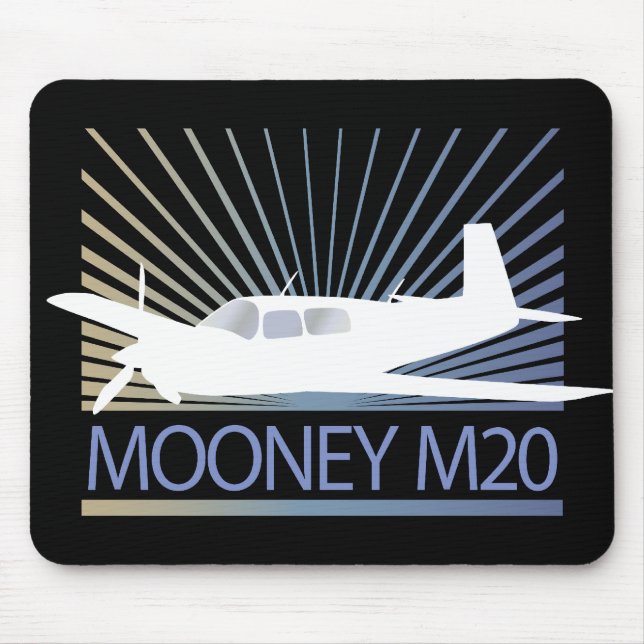 Mooney M20 flyg Musmatta (Framsidan)