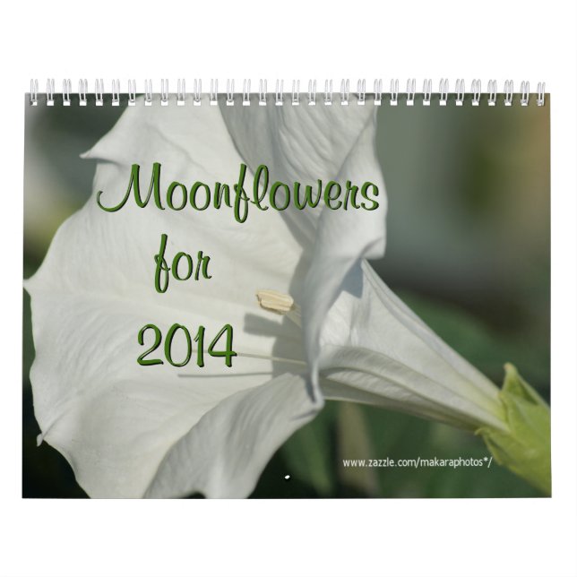 Moonflower Kalender-EDIT ÅR som behövt Kalender (Omslag)