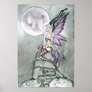 Moonflower Poster