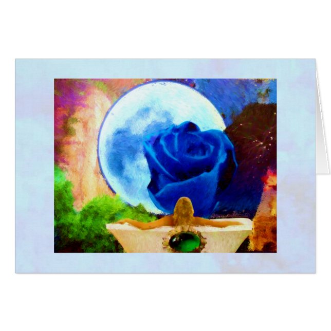 MoonGazer Hälsningskort (Framsidan Horizontal)