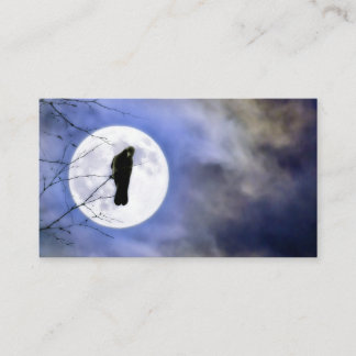 Moonglo-Kråka Visitkort