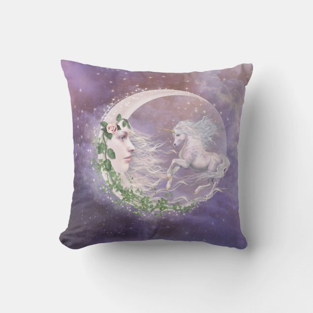Moonicorn Designer Kudde (Framsida)