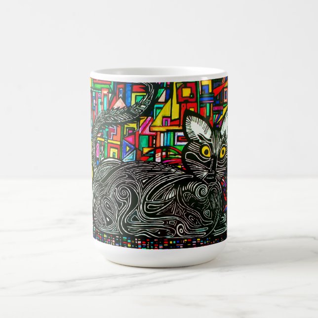 Moonie Cat Kaffemugg (Center)