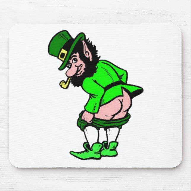 Mooning Leprechaun Musmatta (Framsidan)
