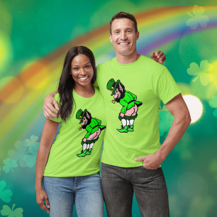 Mooning Leprechaun Unisex Tee Shirt