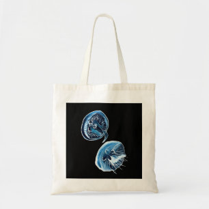 MoonJellyfish vattencolor art Tygkasse