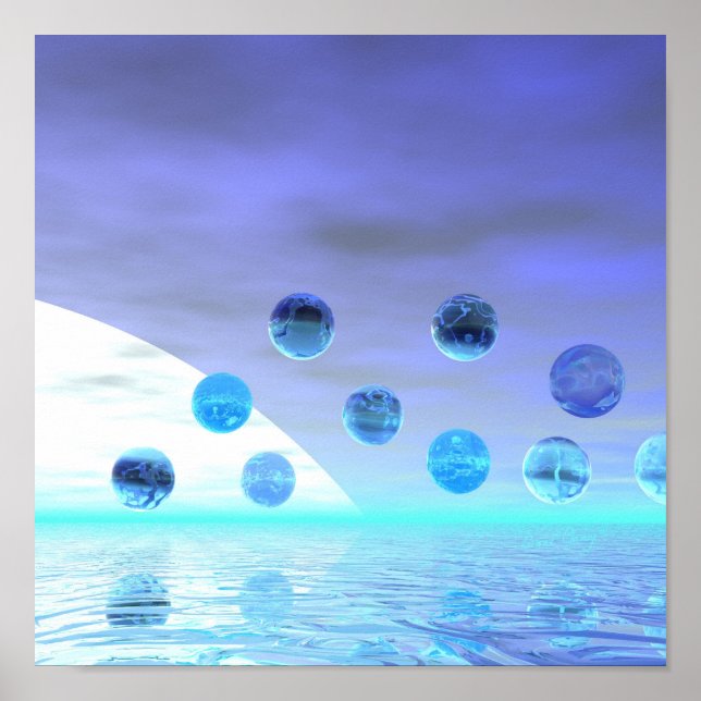 Moonlight , Abstrakt på resa till Okänd Poster (Framsidan)