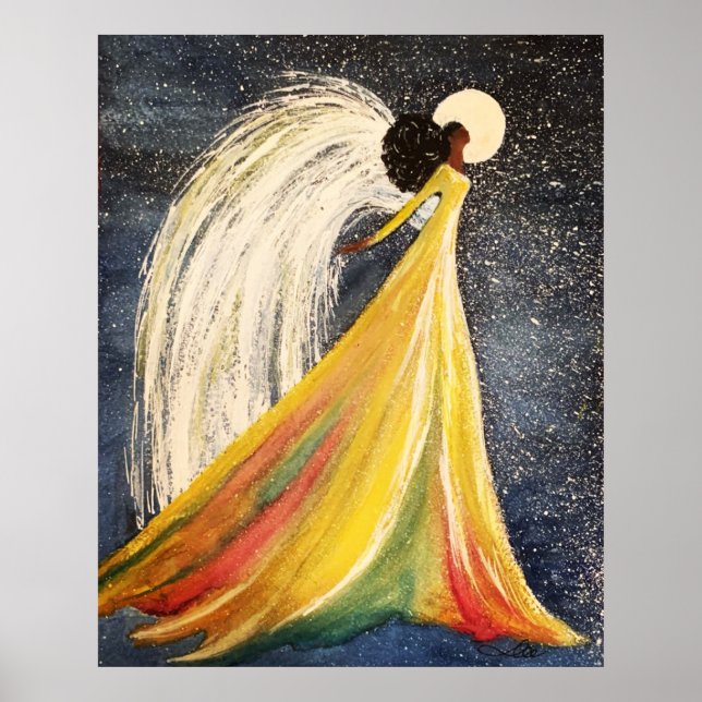 Moonlight Angel Poster (Framsidan)