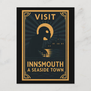 Moonlight: "Art Deco Journey in i Moonlight" Helg Vykort