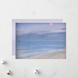 Moonlight at Skagen Beach by P.S. Krøyer, Art. Julkort