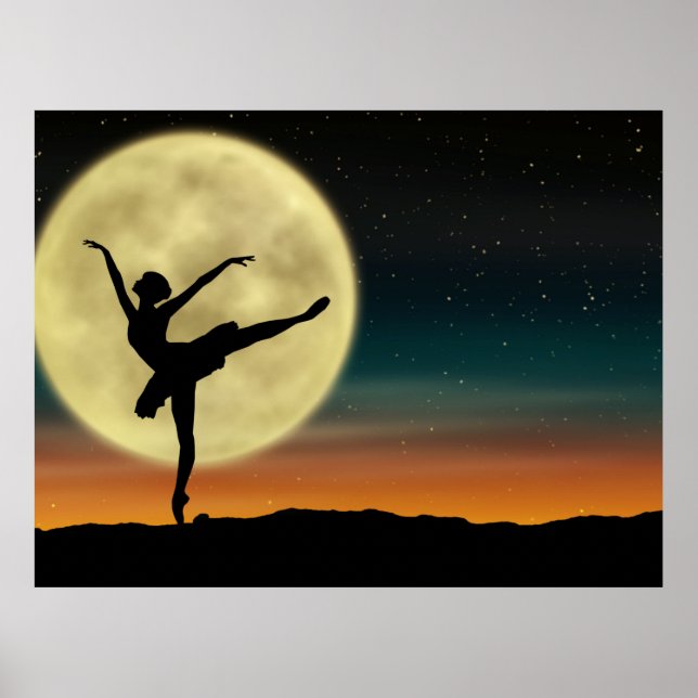 Moonlight Ballet Poster (Framsidan)
