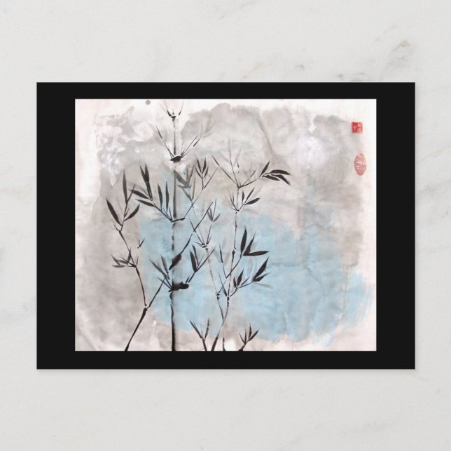 Moonlight Bamboo vykort (Framsida)