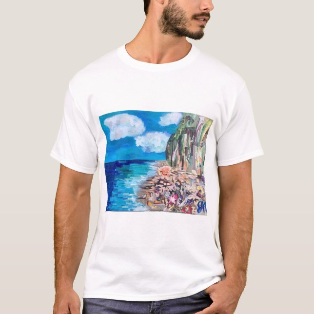 Moonlight Beach, Encinitas T Shirt (Framsida)