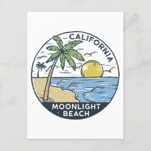Moonlight Beach San Diego Kalifornien Vykort