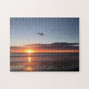 Moonlight Beach Sunset Pussel