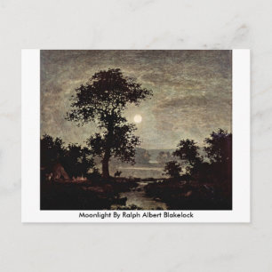 Moonlight by Ralph Blakelock Vykort