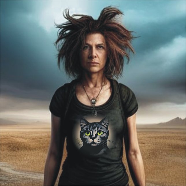 Moonlight Cat T-Shirt (Skapare uppladdad)