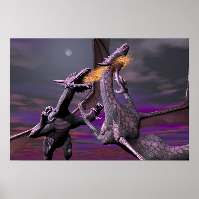 Moonlight Combat Poster (Framsidan)