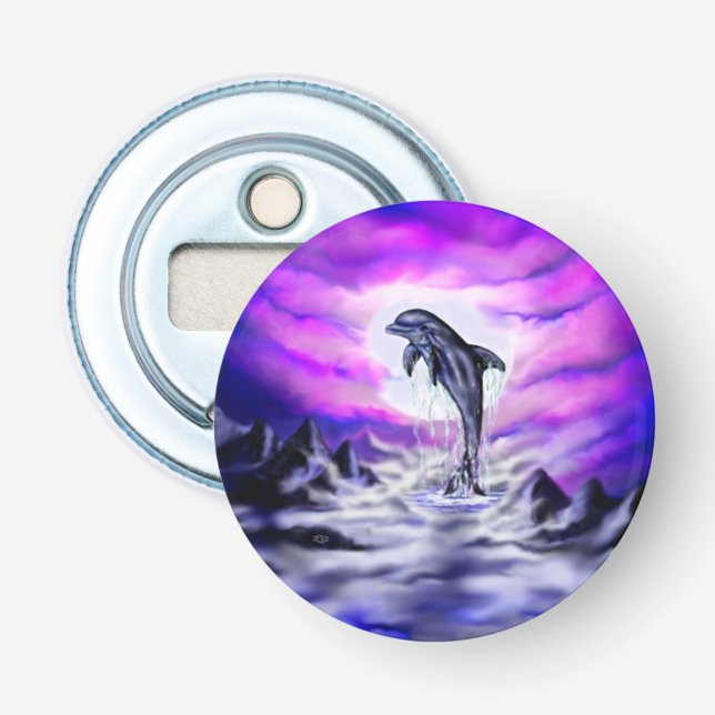 Moonlight Dolphin Flasköppnare (Framsidan)
