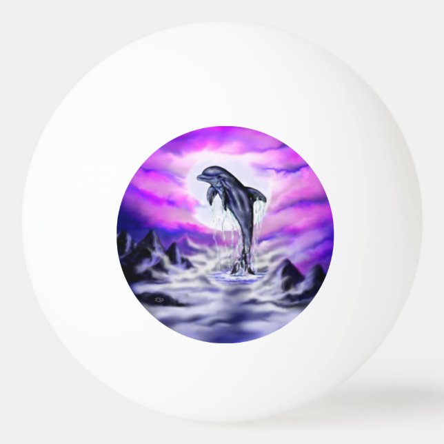 Moonlight Dolphin Pingisboll (Framsidan)