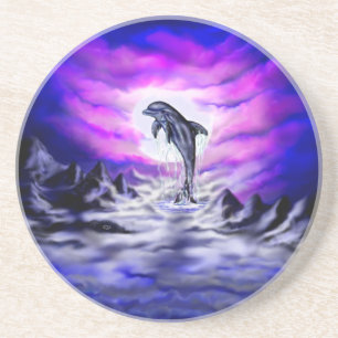 Moonlight Dolphin Underlägg